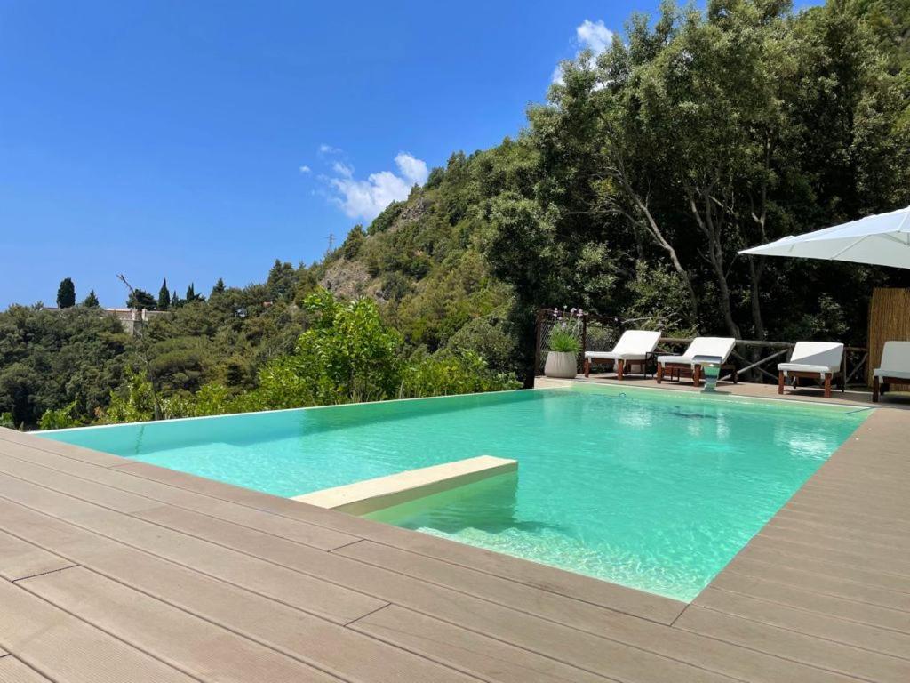 L'Olearia Luxury Country Villa In Amalfi Coast Maiori Bagian luar foto