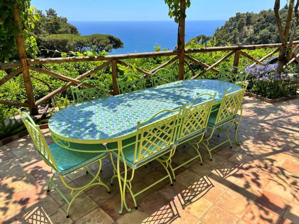 L'Olearia Luxury Country Villa In Amalfi Coast Maiori Bagian luar foto