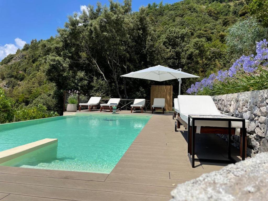 L'Olearia Luxury Country Villa In Amalfi Coast Maiori Bagian luar foto