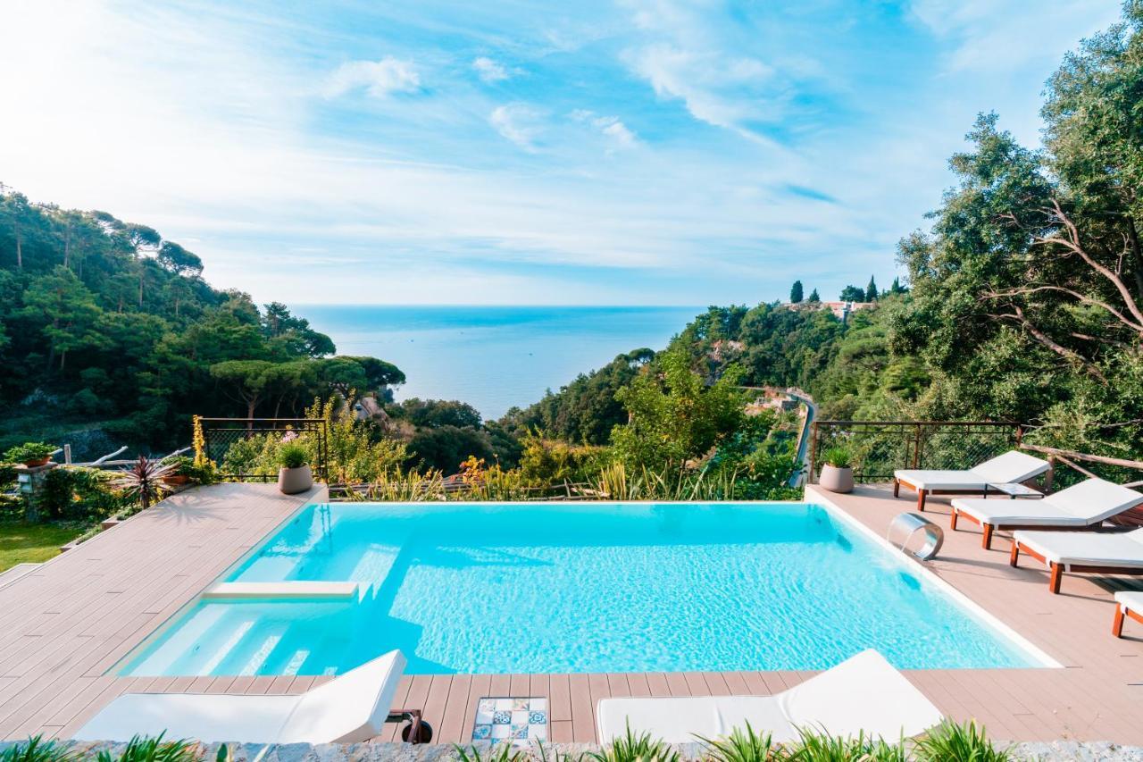 L'Olearia Luxury Country Villa In Amalfi Coast Maiori Bagian luar foto