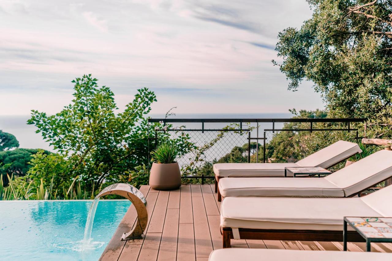 L'Olearia Luxury Country Villa In Amalfi Coast Maiori Bagian luar foto