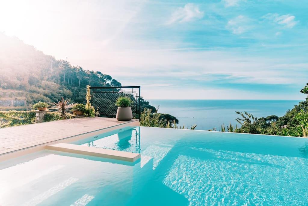 L'Olearia Luxury Country Villa In Amalfi Coast Maiori Bagian luar foto