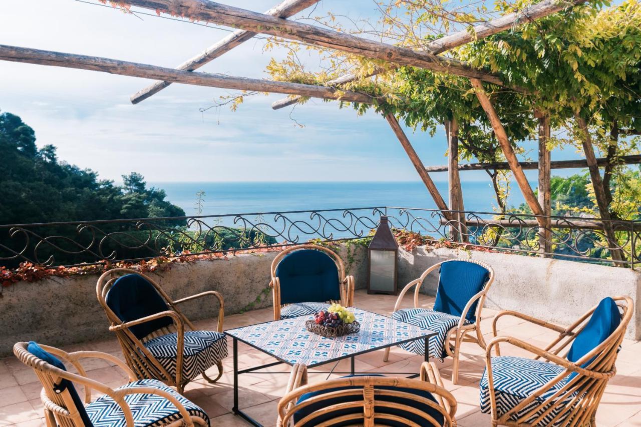 L'Olearia Luxury Country Villa In Amalfi Coast Maiori Bagian luar foto